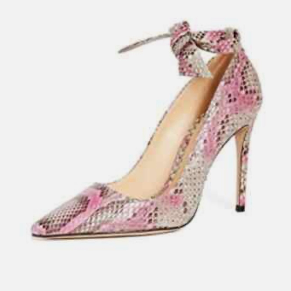 Alexandre Birman Clarita 85 Python Pump 38